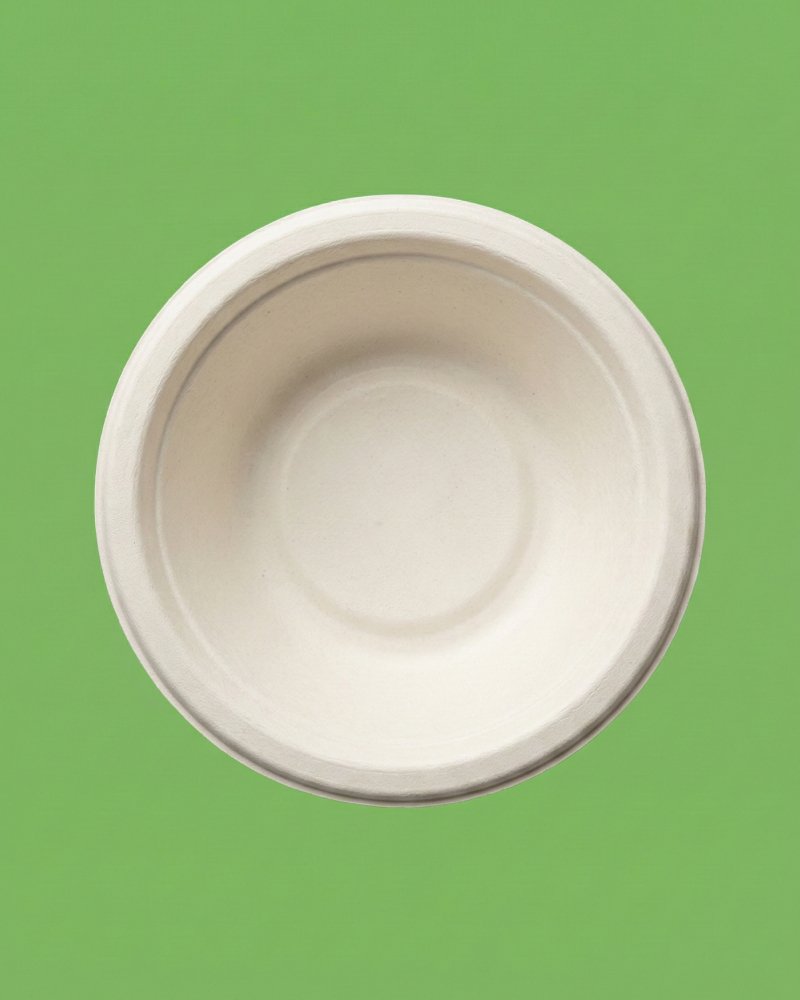 180ml Bagasse Soup Bowl - Eco-Friendly Compostable Bowl