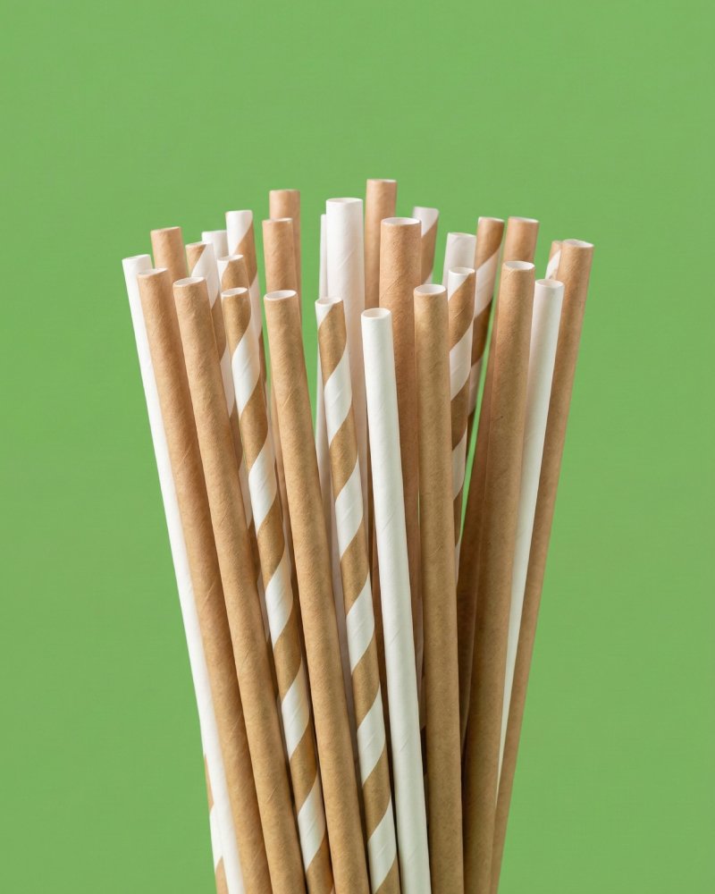 Paper Straws - Eco-Friendly Compostable Straws