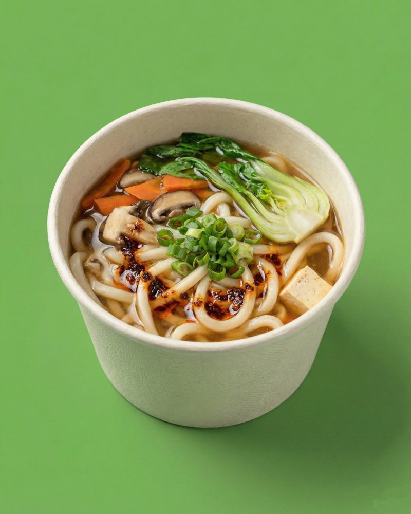 Deep Bagasse Round Soup Container - Eco-Friendly Soup Bowl
