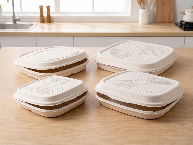 Bagasse Pizza Boxes - Eco-Friendly Pizza Packaging